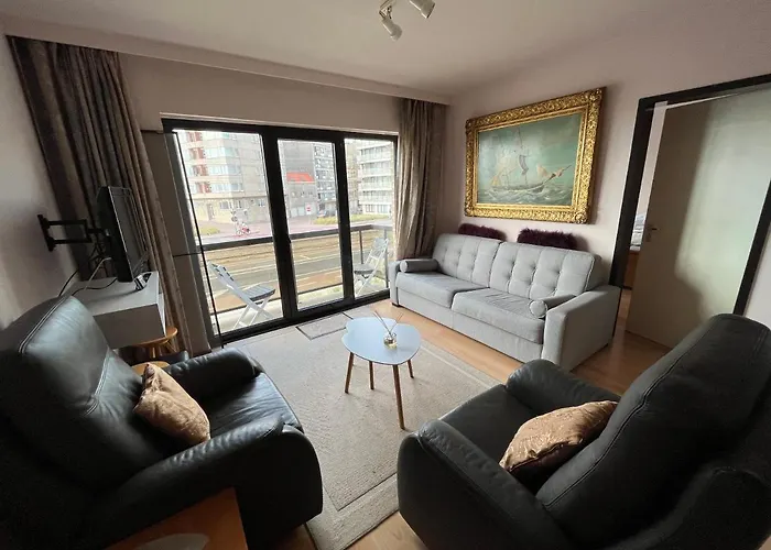 Frontaal Zeezicht In Appartement De Strandjutter
