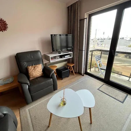 Frontaal Zeezicht In Appartement De Strandjutter Ostende Extérieur photo